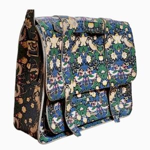 Dr. Martens x Liberty London Strawberry Thief Large Satchel Crossbody Bag Rare